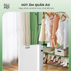 (Hàng nhập khẩu) Máy hút ẩm kèm lọc không khí GUME GM-D2 400W dung tích 6.5L