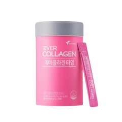 (Hàng nhập khẩu) Bột Uống Collagen Ever Collagen Time Newtree Hộp 30 Gói - Hỗ Trợ Da Căng Mịn Sáng Khỏe Từ Bên Trong