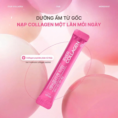 (Hàng nhập khẩu) Bột Uống Collagen Ever Collagen Time Newtree Hộp 30 Gói - Hỗ Trợ Da Căng Mịn Sáng Khỏe Từ Bên Trong