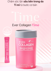(Hàng nhập khẩu) Bột Uống Collagen Ever Collagen Time Newtree Hộp 30 Gói - Hỗ Trợ Da Căng Mịn Sáng Khỏe Từ Bên Trong