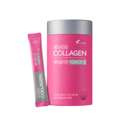 (Hàng nhập khẩu) Bột Uống Collagen Newtree Ever Collagen Time Biotin Cell - Hỗ Trợ Da Căng Mịn, Tóc Chắc Khỏe, Móng Cứng Cáp Hộp 30 Gói