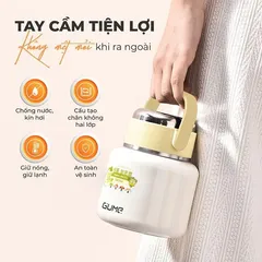 (Hàng nhập khẩu) Bình Đựng Thức Ăn Giữ Nhiệt Inox Gume Korea GM - F11 dung tích 560ml