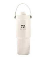 (Hàng nhập khẩu) Cốc giữ nhiệt inox 316 phủ gốm Gume GM-F3301 màu trắng 735ml