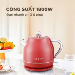 (Hàng nhập khẩu) Ấm đun nước siêu tốc Gume Korea GMK-031 dung tích 1.8L màu xanh