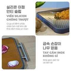 (Hàng nhập khẩu) Thớt 2 mặt kháng khuẩn Gume Korea TGI-01