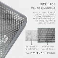 (Hàng nhập khẩu) Thớt 2 mặt kháng khuẩn Gume Korea TGI-01