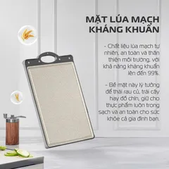(Hàng nhập khẩu) Thớt Kháng Khuẩn Cao Cấp 2 Mặt Gume Korea TGI-02