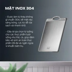 (Hàng nhập khẩu) Thớt Kháng Khuẩn Cao Cấp 2 Mặt Gume Korea TGI-02