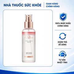 (Hàng nhập khẩu) Xịt Dưỡng Tinh Chất D'Alba White Truffle Vital Spray Serum 100ml - Cấp Ẩm Nhanh Chóng, Làm Dịu Da Nhạy Cảm