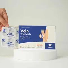 (Hàng chính hãng) Viên Uống Vein Thái Minh Hộp 30 Viên - Hỗ Trợ Tĩnh Mạch, Giảm Đau Chân, Phù Chân
