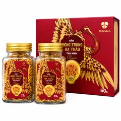 Nấm Đông Trùng Hạ Thảo Thái Minh Classic 50g - Cordyceps Militaris Tăng Cường Sức Đề Kháng, Bồi Bổ Cơ Thể