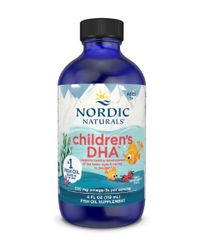 (Hàng nhập khẩu) Siro bổ sung DHA cho bé Nordic Naturals Children's DHA 119ml