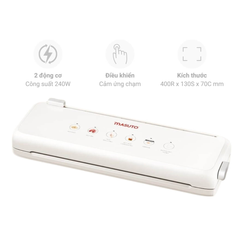 (Hàng chính hãng) Máy Hút Chân Không Masuto MSSMaster - Công Suất 240W, Lực Hút 60kPa