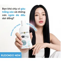 (Hàng chính hãng) Dầu Tắm Gội Rudondo New 120ml - Ngăn Ngừa Nấm, Sạch Gàu, Giảm Ngứa Da Đầu