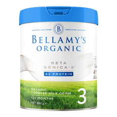 (Hàng nhập khẩu) Sữa Bellamy's Organic A2 Số 3 Cho Bé 1-2 Tuổi Hỗ Trợ Phát Triển Toàn Diện - Hộp 800g