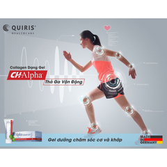 (Hàng nhập khẩu) Gel Bôi Quiris CH-Alpha Gelenk Gel Hỗ Trợ Giảm Đau Mỏi Cơ & Khớp - Tuýp 100ML
