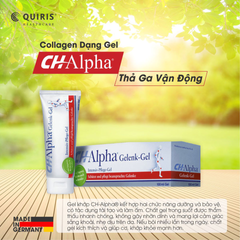 (Hàng nhập khẩu) Gel Bôi Quiris CH-Alpha Gelenk Gel Hỗ Trợ Giảm Đau Mỏi Cơ & Khớp - Tuýp 100ML