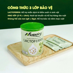 (Hàng nhập khẩu) Sữa Nutrary Lactoferrin 60 Gói - Bổ Sung Lactoferrin, Hỗ Trợ Tăng Cường Miễn Dịch Cho Bé