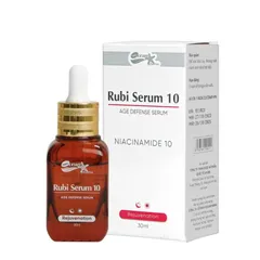(Hàng chính hãng) Rubi Serum 10 Lọ 30ml - Dưỡng Da, Làm Đều Màu Da, Hỗ Trợ Mờ Thâm Nám