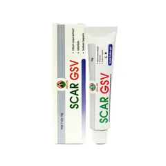 (Hàng chính hãng) Kem Bôi Sẹo SCAR GSV Hỗ Trợ Mờ Sẹo, Giảm Thâm - Tuýp 10G