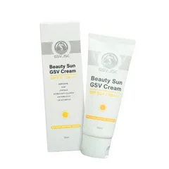 (Hàng nhập khẩu) Kem Chống Nắng Beauty Sun GSV Cream Tuýp 50ml - SPF 50+/PA+++ Bảo Vệ Da, Dưỡng Ẩm, Làm Sáng