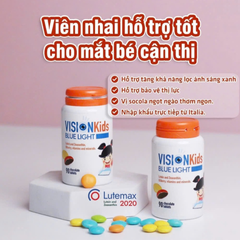 (Hàng nhập khẩu) Vision Kids Blue Light Hộp 90 Viên - Hỗ Trợ Bảo Vệ Mắt Trẻ Khỏi Ánh Sáng Xanh