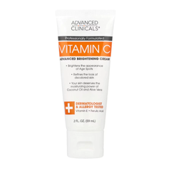 Kem Dưỡng Sáng Da Advanced Clinicals Vitamin C 59ML - Hỗ Trợ Làm Sáng Da Mặt và Body, Giảm Thâm Nám, Cung Cấp Độ Ẩm