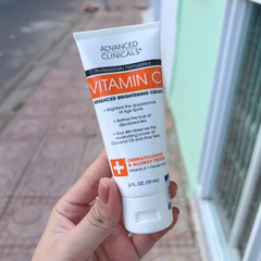 Kem Dưỡng Sáng Da Advanced Clinicals Vitamin C 59ML - Hỗ Trợ Làm Sáng Da Mặt và Body, Giảm Thâm Nám, Cung Cấp Độ Ẩm
