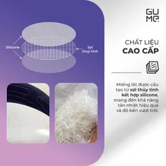 (Hàng nhập khẩu) Miếng Lót Mặt Bếp Từ Chịu Nhiệt Gume GM-0118Z Màu Xanh Than