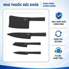 (Hàng nhập khẩu) Bộ dao thép không gỉ  4 món cao cấp Gume GMK23