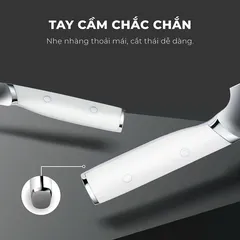 (Hàng nhập khẩu) Bộ Dao 2 Món Gume Korea GMK25 Chất Liệu Thép Không Gỉ