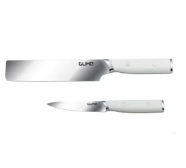 (Hàng nhập khẩu) Bộ Dao 2 Món Gume Korea GMK25 Chất Liệu Thép Không Gỉ