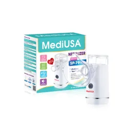 (Hàng nhập khẩu) Máy Xông Khí Dung Mesh MediUSA SP-79Pro - Cầm Tay Nhỏ Gọn, Sạc USB