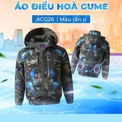 Áo Điều Hòa GUME Korea ACG26 - Chống Tia UV, Pin 28.000mAh