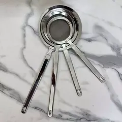 (Hàng nhập khẩu) Vợt Inox Lọc Dầu Vớt Bọt Gume GM-D2126S Đường Kính 8cm