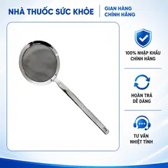 (Hàng nhập khẩu) Vợt Inox Lọc Dầu Vớt Bọt Gume GM-D2126S Đường Kính 8cm
