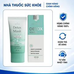 (Hàng chính hãng) Mặt Nạ Thải Độc Dr Lacir Detox Mask 35gr - Làm Sạch Da, Hỗ Trợ Da Sáng Mịn
