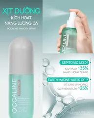 (Hàng chính hãng) Xịt Dưỡng Tế Bào Gốc Dr Lacir Occaline Smooth Spray 130ml - Cấp Ẩm Làm Dịu Da, Dưỡng Da Mềm Mịn