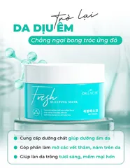 (Hàng chính hãng) Mặt Nạ Dr Lacir Fresh Sleeping Mask 100G - Hỗ Trợ Dưỡng Ẩm, Làm Dịu & Phục Hồi Da