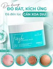(Hàng chính hãng) Mặt Nạ Dr Lacir Fresh Sleeping Mask 100G - Hỗ Trợ Dưỡng Ẩm, Làm Dịu & Phục Hồi Da