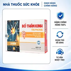 (Hàng chính hãng) Thực phẩm bảo vệ sức khỏe Bổ thần kinh Tín Phong - Hộp 30 viên