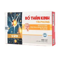 (Hàng chính hãng) Thực phẩm bảo vệ sức khỏe Bổ thần kinh Tín Phong - Hộp 30 viên