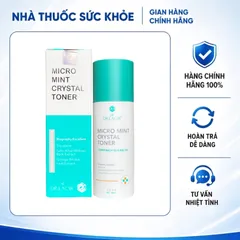 (Hàng chính hãng) Nước Hoa Hồng Dr Lacir Micro Mint Crystal Toner 100ML - Làm Sạch, Cân Bằng Độ Ẩm Cho Da Dầu