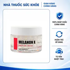 (Hàng nhập khẩu) Kem Dưỡng Dạng Gel Viên Nang MEDIPEEL Melanon X Drop 50g - Sáng Da, Mờ Thâm Nám