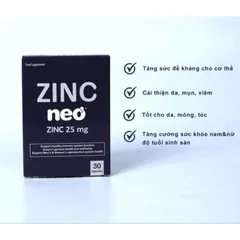 (Hàng nhập khẩu) Viên Uống Bổ Sung Kẽm ZinC Neo 30 Viên - Hỗ Trợ Tăng Cường Đề Kháng & Sức Khỏe Sinh Sản