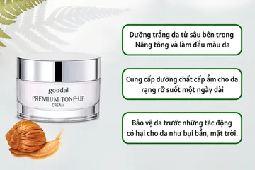 [Nhập khẩu] Kem Ốc Sên Trắng Da Goodal Premium Snail Tone Up Cream 30ml - Dưỡng Trắng, Căng Mịn, Trẻ Hóa Da, Hiệu Quả Cao, Chính Hãng Hàn Quốc