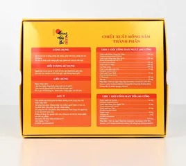 (Hàng chính hãng) Thực phẩm bảo vệ sức khỏe Hoàng Đại Bổ - Hộp 30 gói