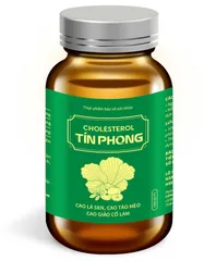 (Hàng chính hãng) Thực phẩm bảo vệ sức khỏe Cholesterol Tín Phong - Lọ 30 Viên