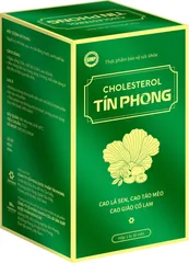 (Hàng chính hãng) Thực phẩm bảo vệ sức khỏe Cholesterol Tín Phong - Lọ 30 Viên