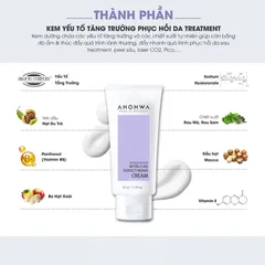 (Hàng nhập khẩu) Kem Dưỡng Ahohwa Perfect Repair Cream 50ml - Yếu Tố Tăng Trưởng Phục Hồi Da